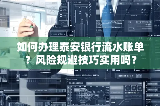 如何办理泰安银行流水账单?风险规避技巧实用吗?