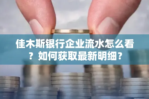 佳木斯银行企业流水怎么看?如何获取最新明细?