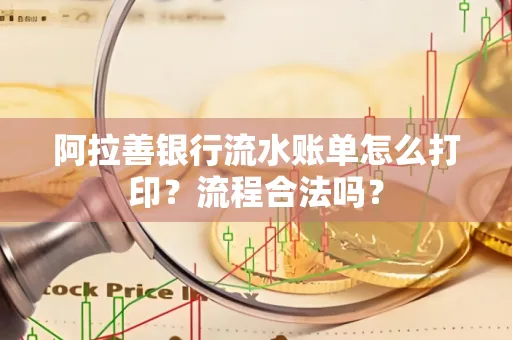 阿拉善银行流水账单怎么打印?流程合法吗?