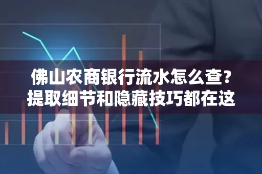 佛山农商银行流水怎么查?提取细节和隐藏技巧都在这了