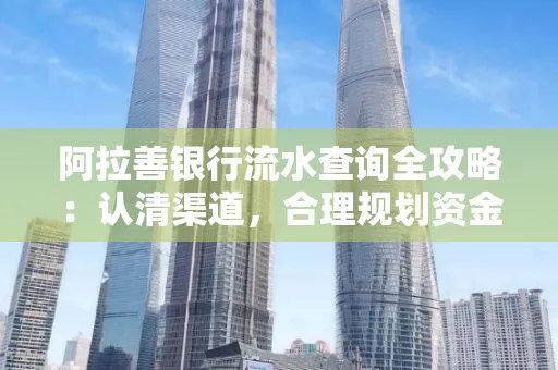 阿拉善银行流水查询全攻略:认清渠道,合理规划资金流动技巧