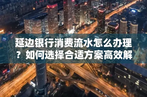 延边银行消费流水怎么办理?如何选择合适方案高效解决?