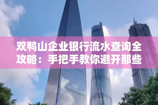 双鸭山企业银行流水查询全攻略:手把手教你避开那些坑