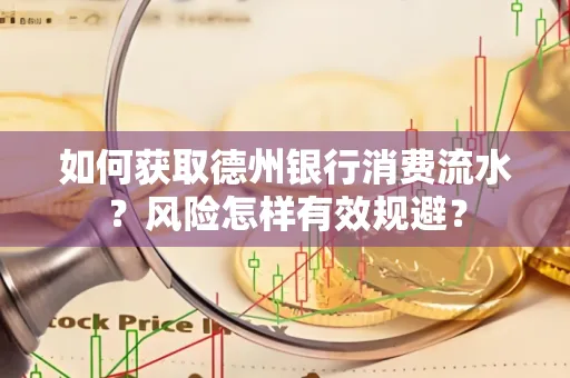 如何获取德州银行消费流水?风险怎样有效规避?