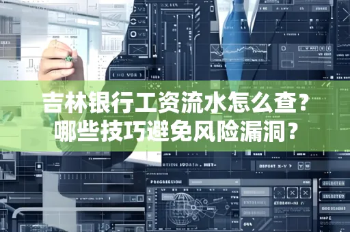 吉林银行工资流水怎么查?哪些技巧避免风险漏洞?